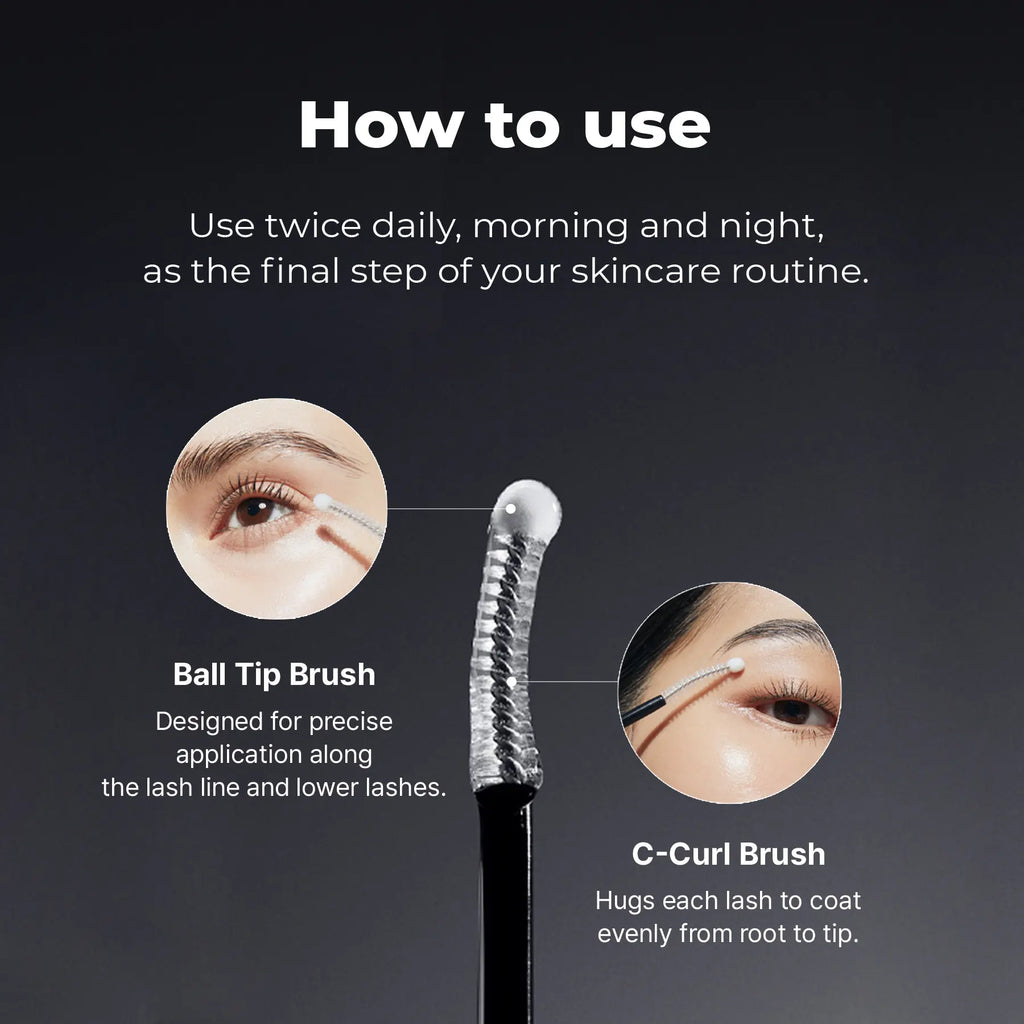 Essential Eyelash Conditioning Serum with Peptides and Biotin