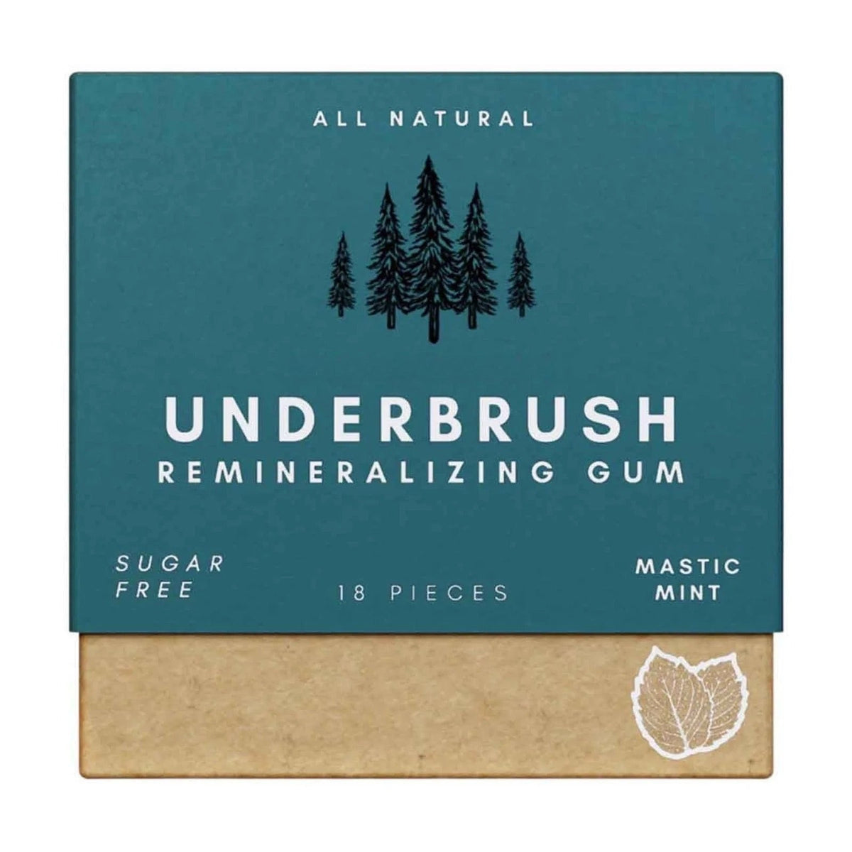Underbrush Remineralizing Chewing Gum with Nano-Hydroxyapatite