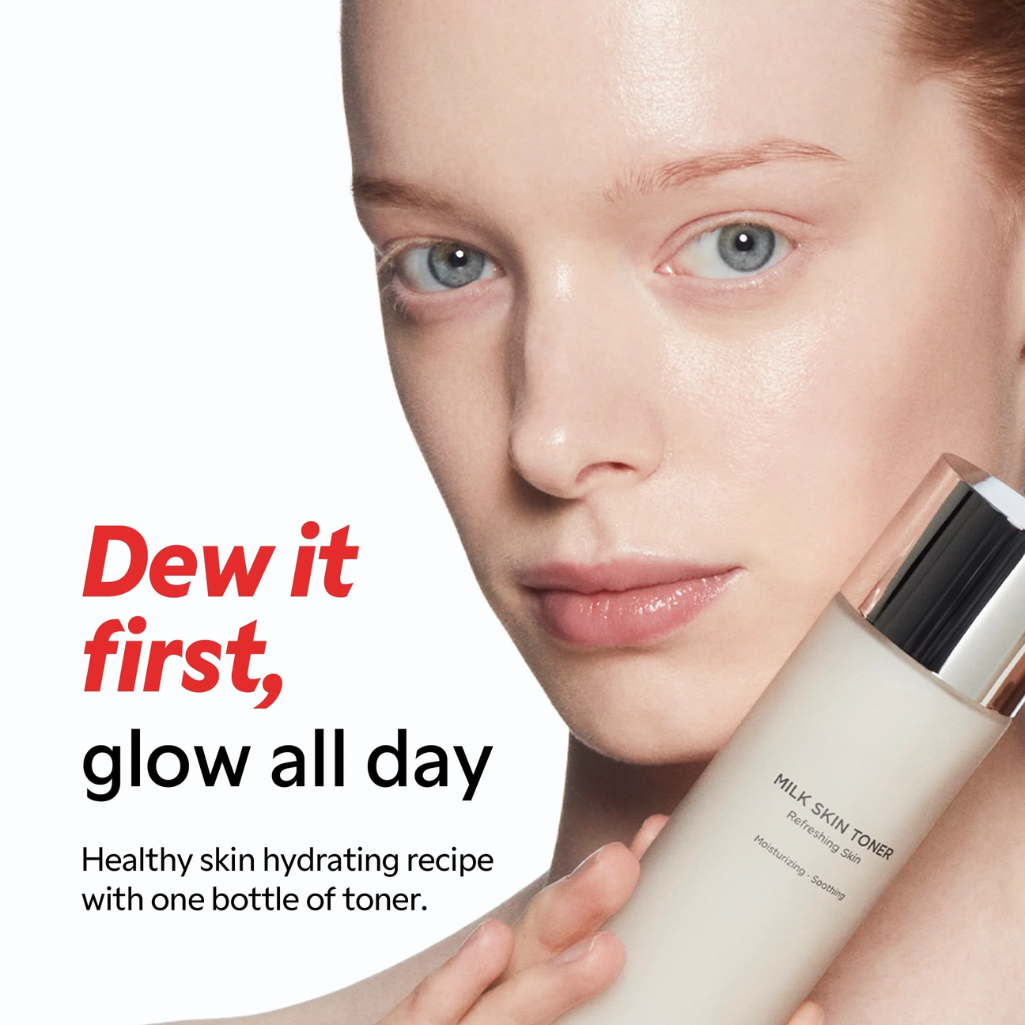 Milk Skin Toner for Hydration, Glowing Skin and Skin Barrier