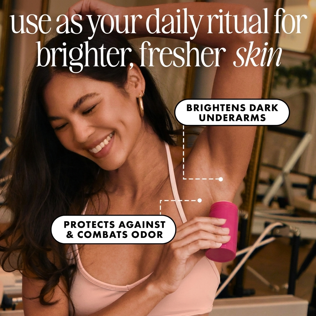 Unicorn Fruit Brightening Deodorant, Aluminum-Free for Dark Underarms