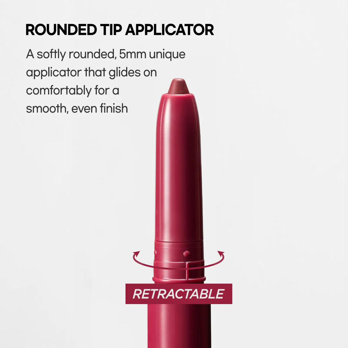 Easy Glide Lip Liner — Creamy, Blendable, Highly Pigmented, Retractable