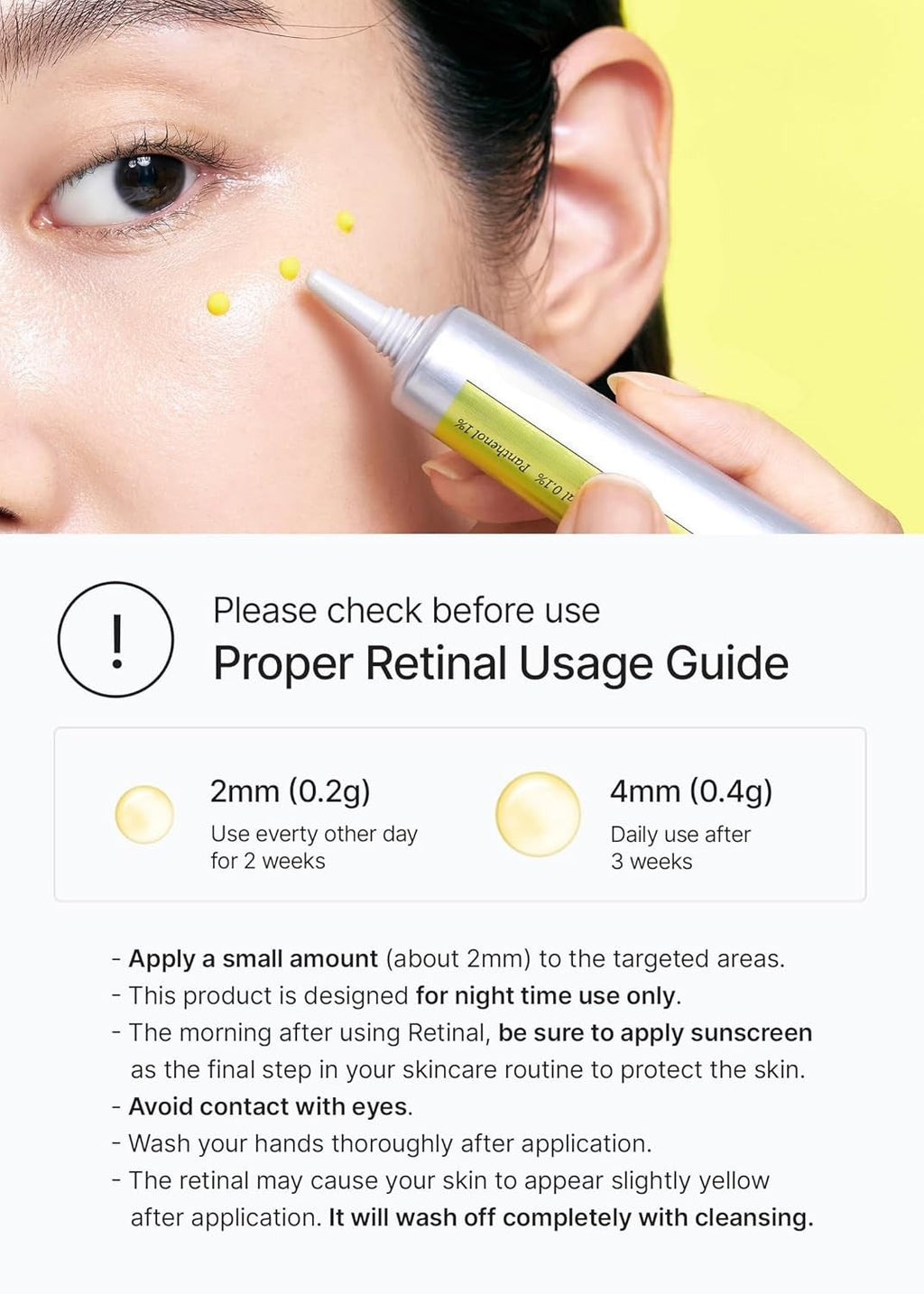 The Vita A Retinal Shot Tightening Booster Serum 0.1% Encapsulated Retinal