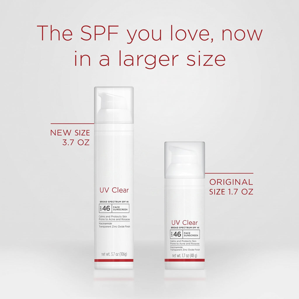 UV Clear Broad Spectrum SPF 46 with Niacinamide for Oily, Acne-Prone Skin