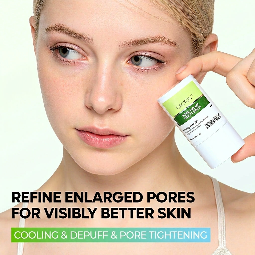 CACTOX Pore Relief Multi Balm for Pores, Puffiness & Skin Texture