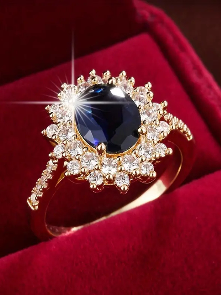 LYRA SAPPHIRE ELEGANCE RING