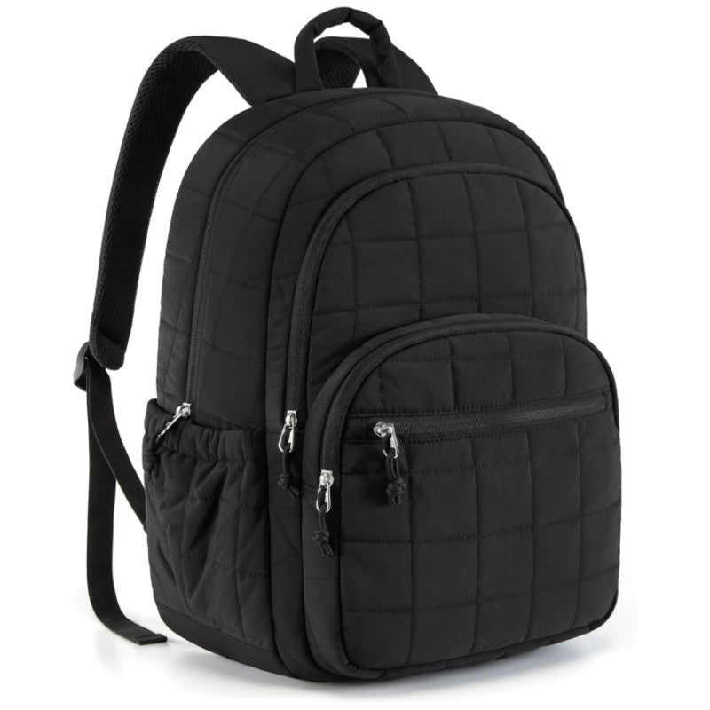 Unisex spacious backpack with insulated compartments and ergonomic carrying system