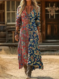 Parker | Long Sleeve Vintage Casual Dress