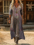 Parker | Long Sleeve Vintage Casual Dress