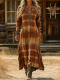 Parker | Long Sleeve Vintage Casual Dress