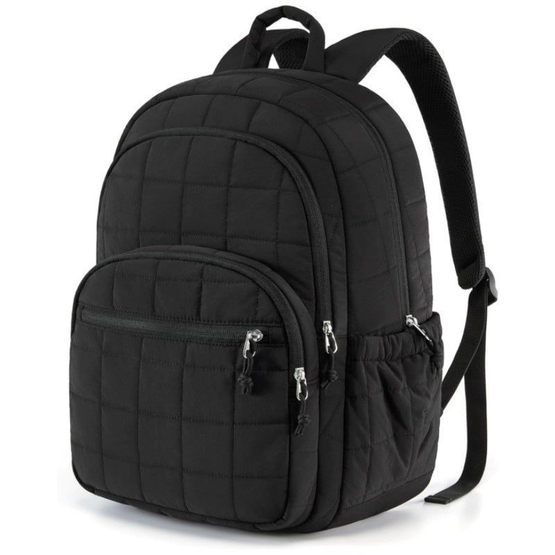 Unisex spacious backpack with insulated compartments and ergonomic carrying system