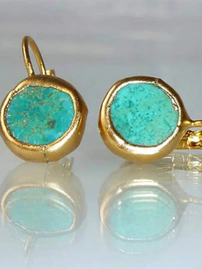 ELSA VINTAGE TURQUOISE EARRINGS
