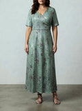 Philomene | Midi Dress with Flattering Tummy Coverage
