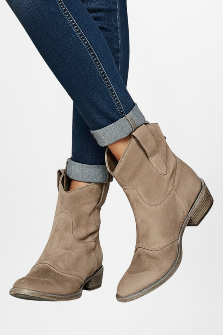 Women’s Ankle Boots with Pull Tabs