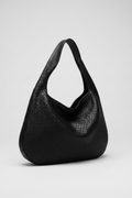 Women’s Shoulder Bag with Single Strap and Rounded Outline
