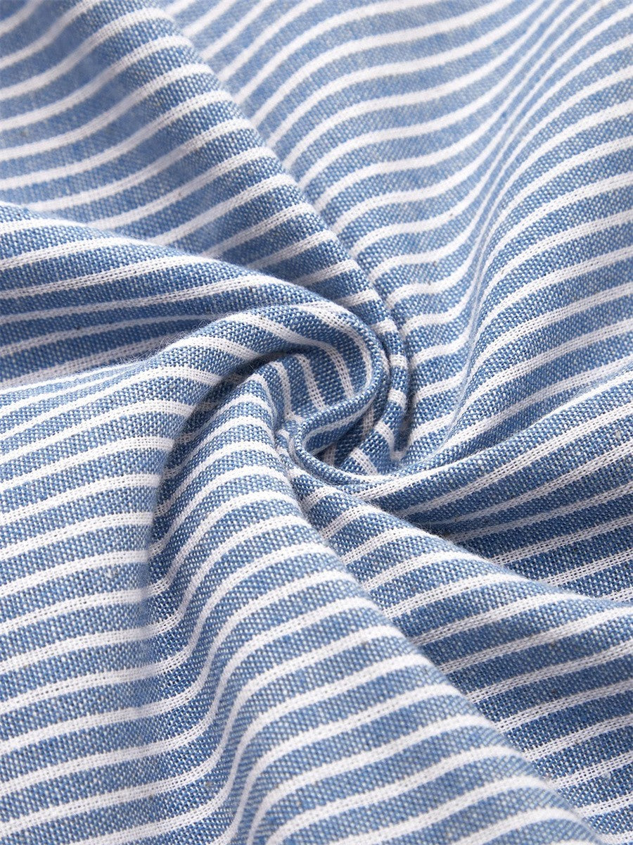 Aurora | Striped Midi Dress