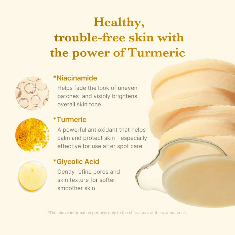 Smooth & Clear Body Care Set with Kojic Acid and Turmeric for Glow Skin