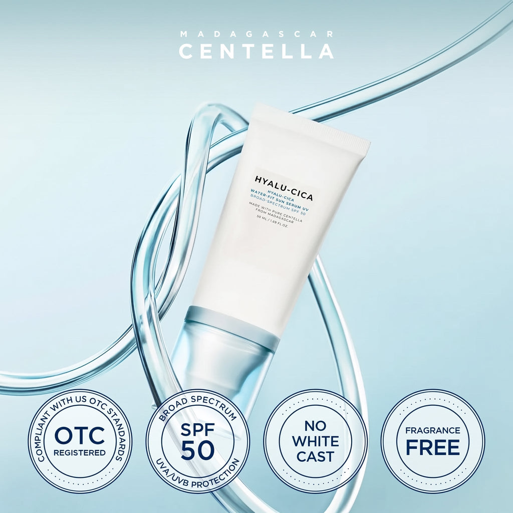 Hyalu-Cica Water-Fit Sun Serum SPF50 with Hyaluronic Acid