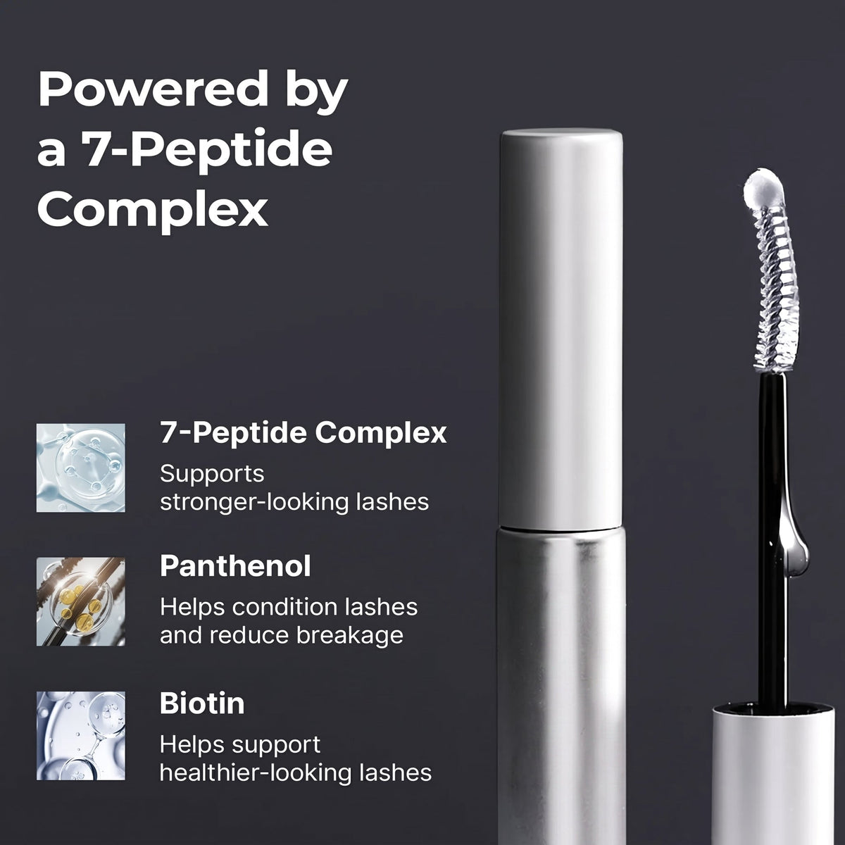 Essential Eyelash Conditioning Serum with Peptides and Biotin