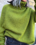 Women's Oversized Turtleneck Jumper Long Sleeve Relaxed