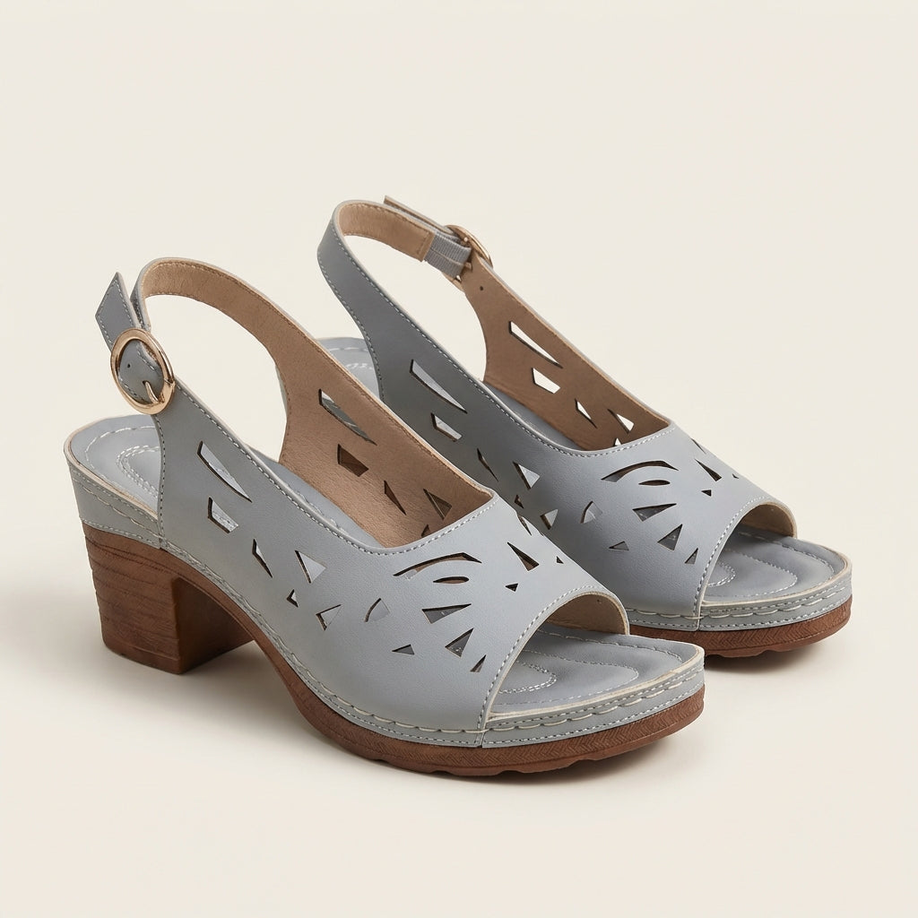 Carina | Roman Block-Heel Sandal