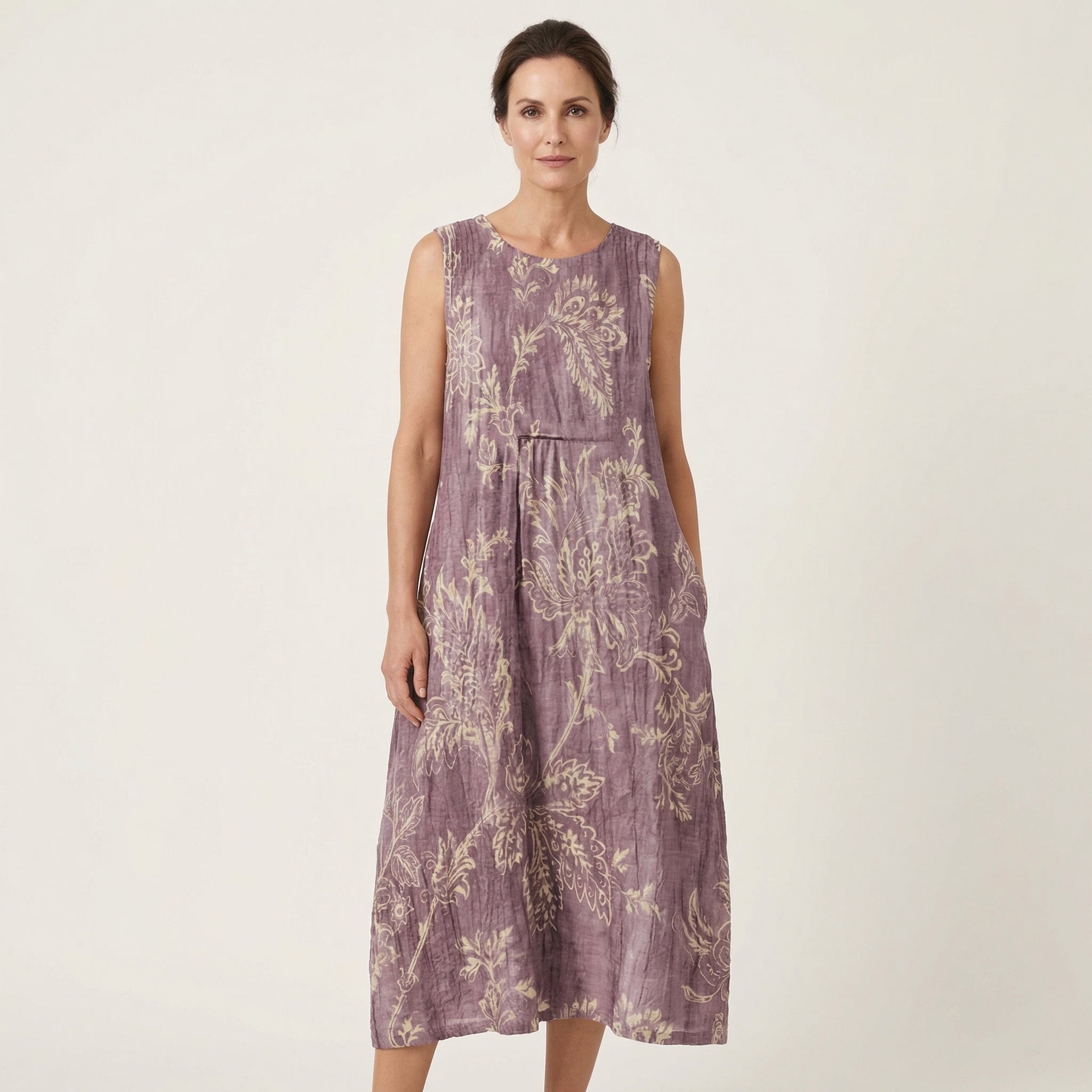 Mia | Sleeveless Midi Dress