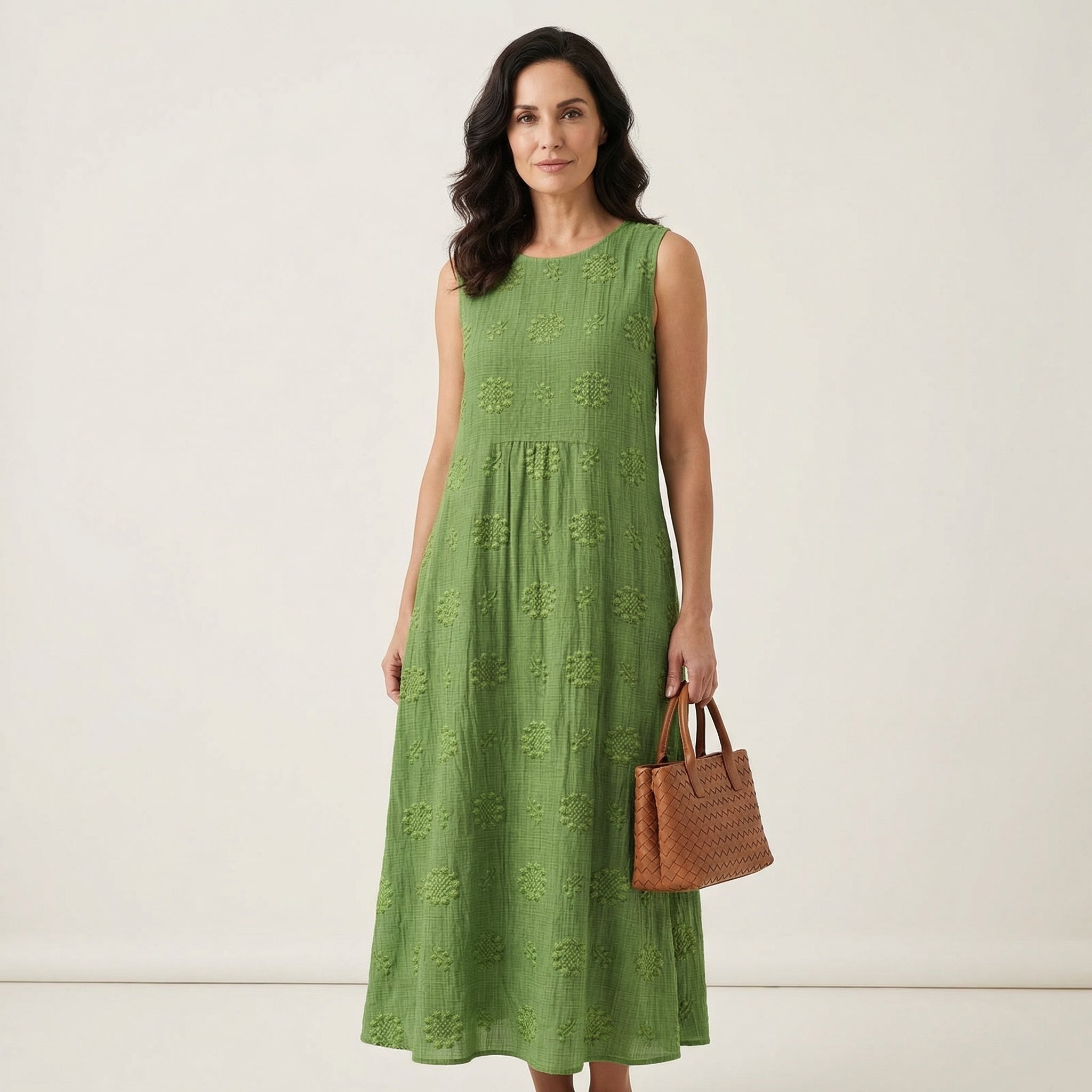 Rosa | Sleeveless Midi Dress