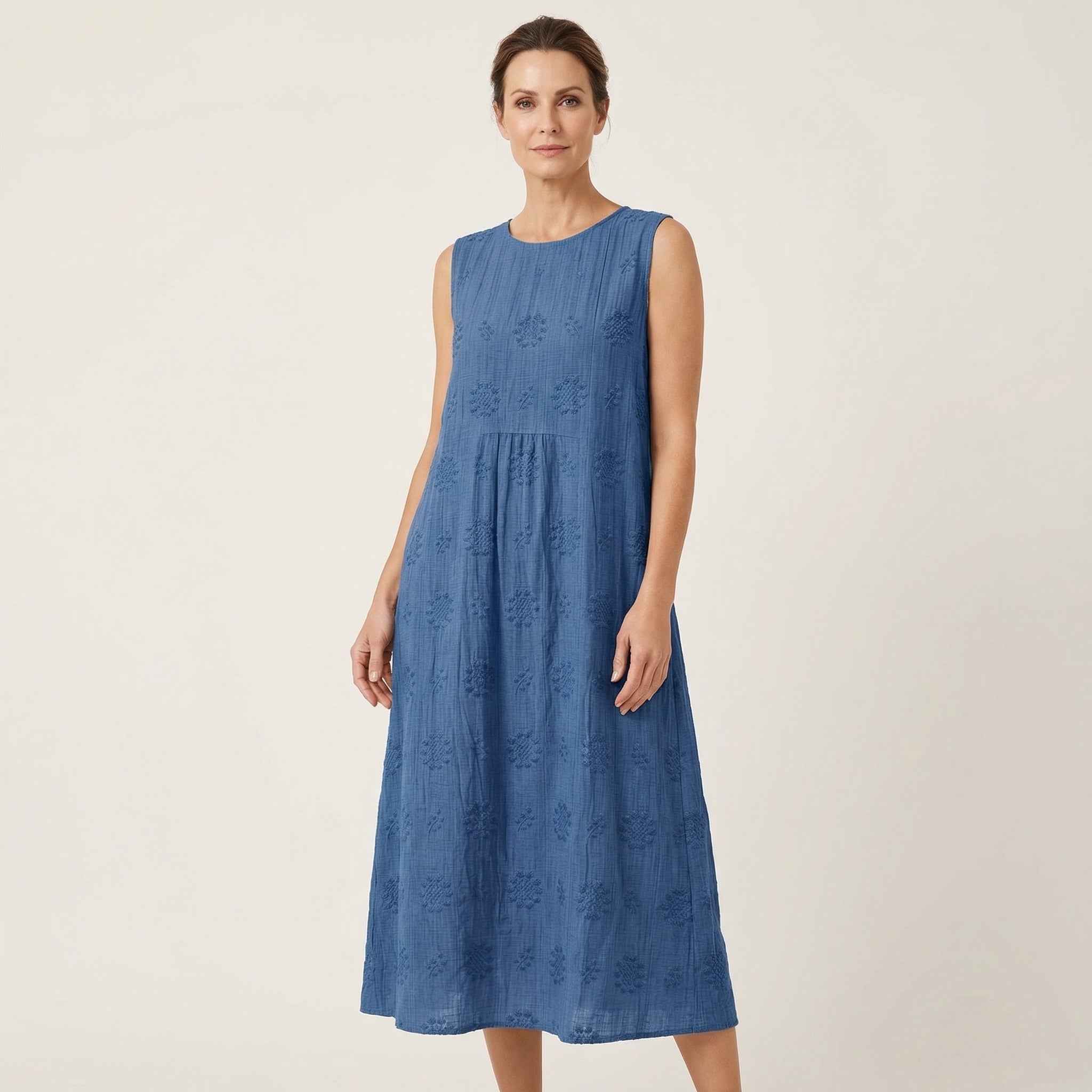 Rosa | Sleeveless Midi Dress