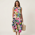 Ava | Sleeveless Midi Dress