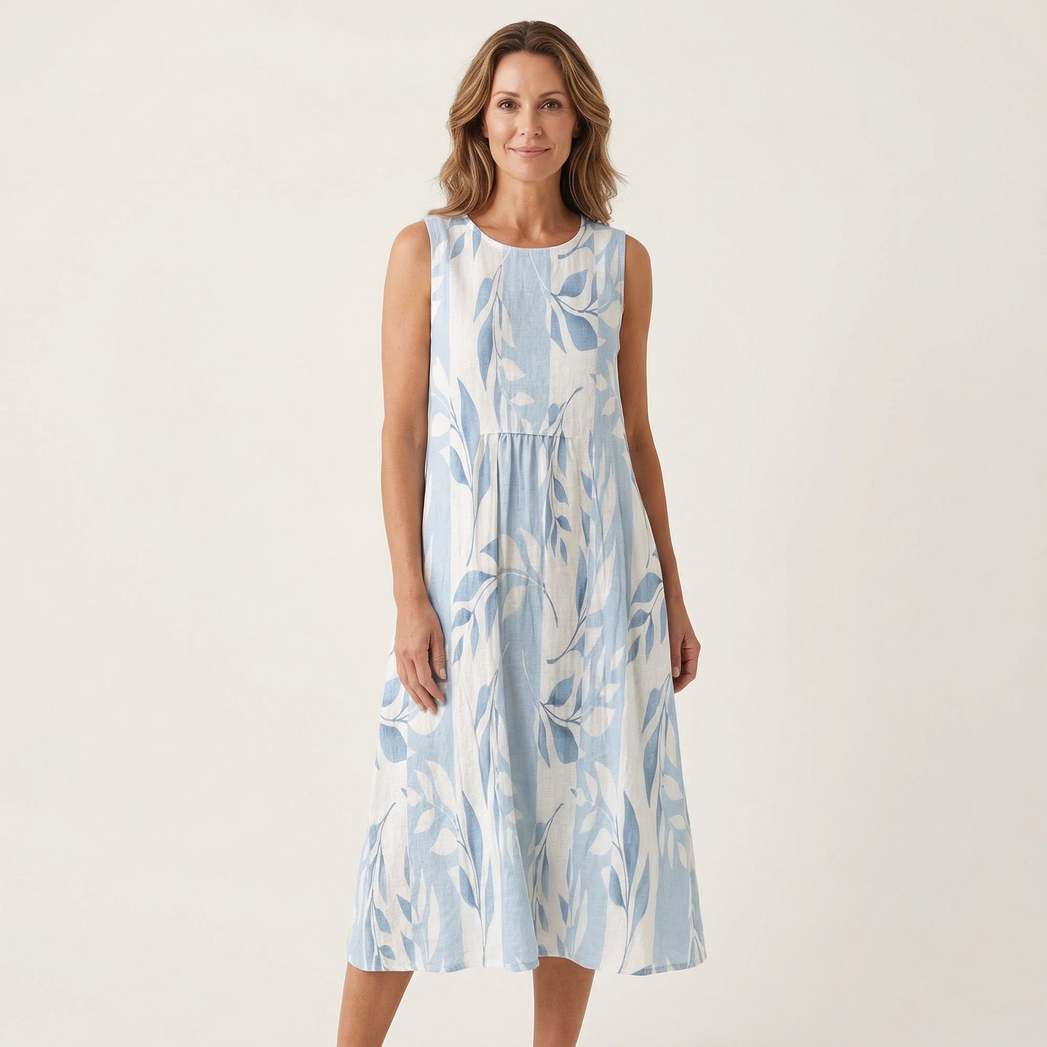 Joy | Sleeveless Midi Dress
