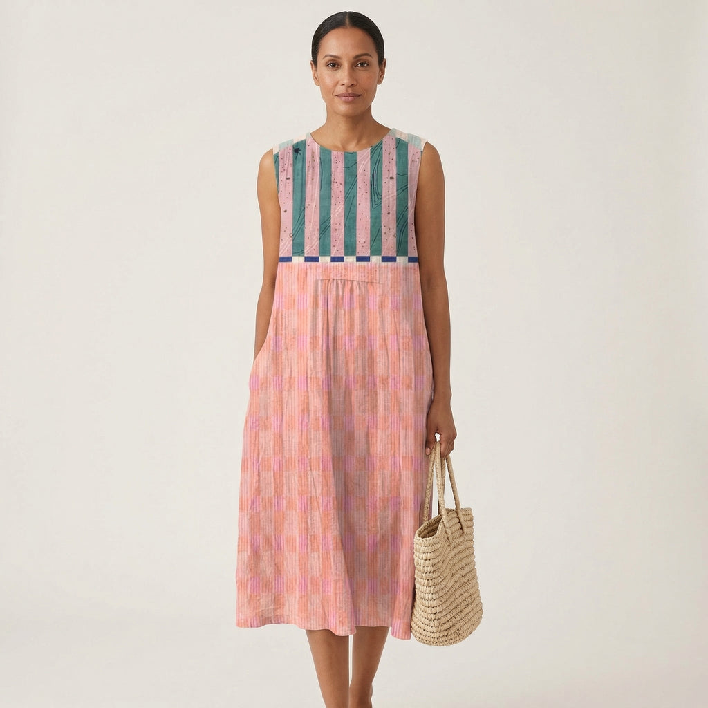 Lily | Sleeveless Midi Dress