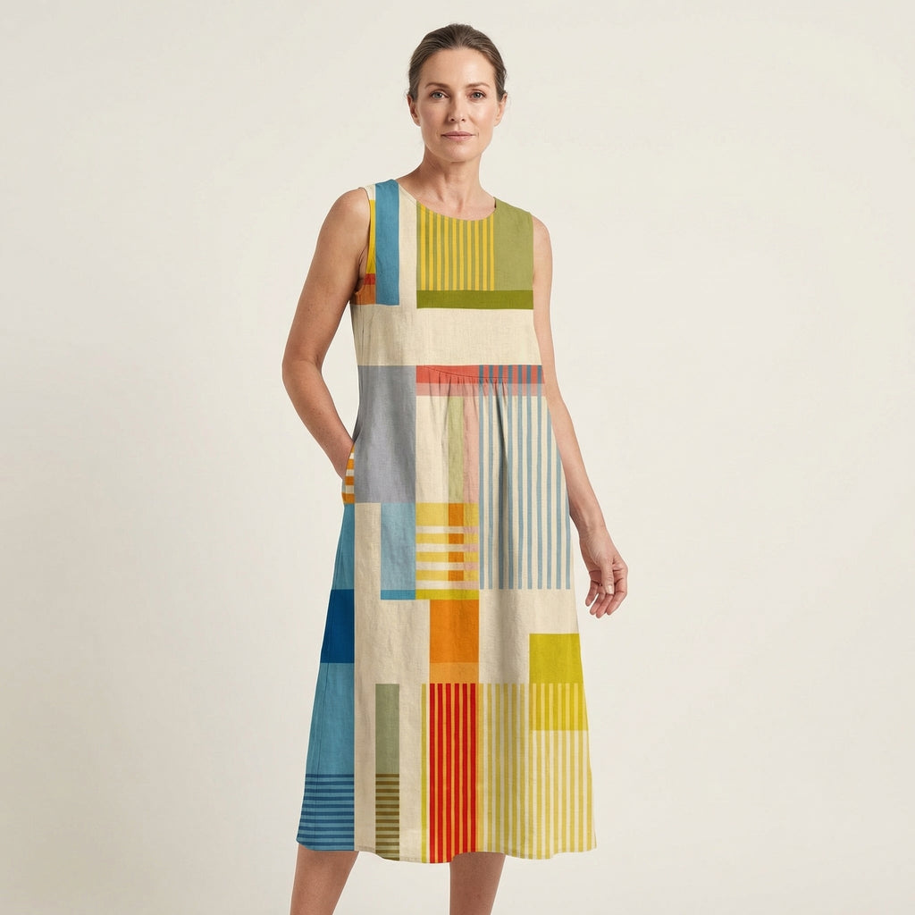 Eve | Sleeveless Midi Dress