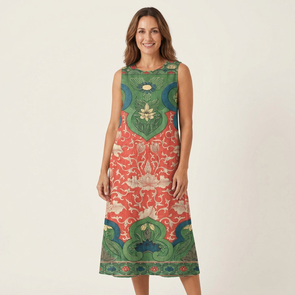 Vera | Sleeveless Midi Dress
