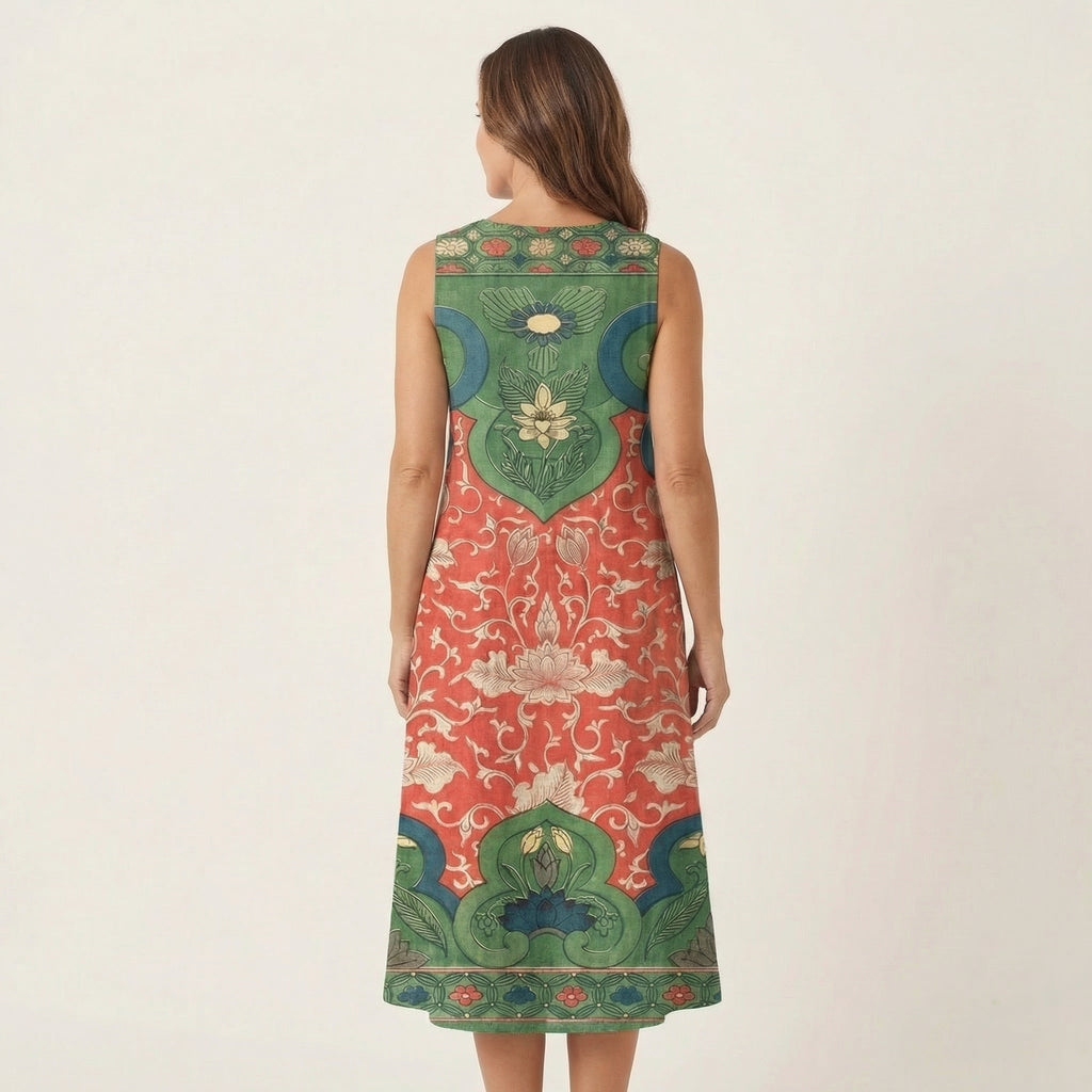 Vera | Sleeveless Midi Dress