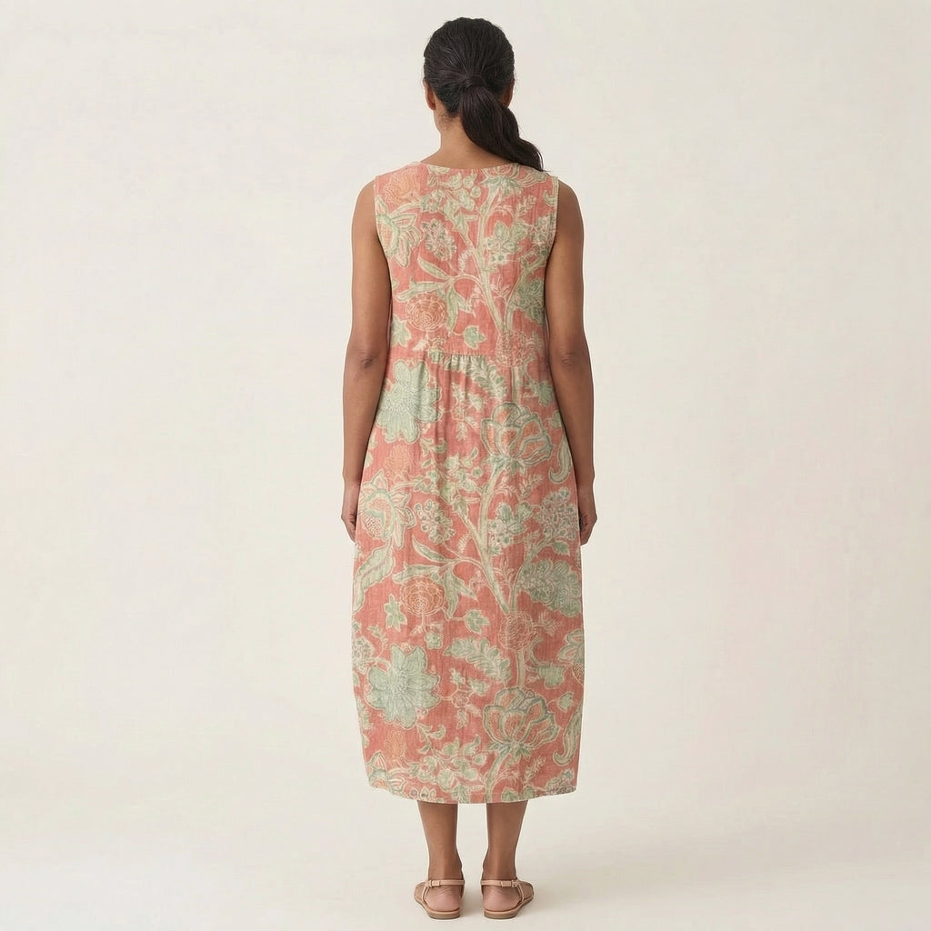 Beth | Sleeveless Midi Dress