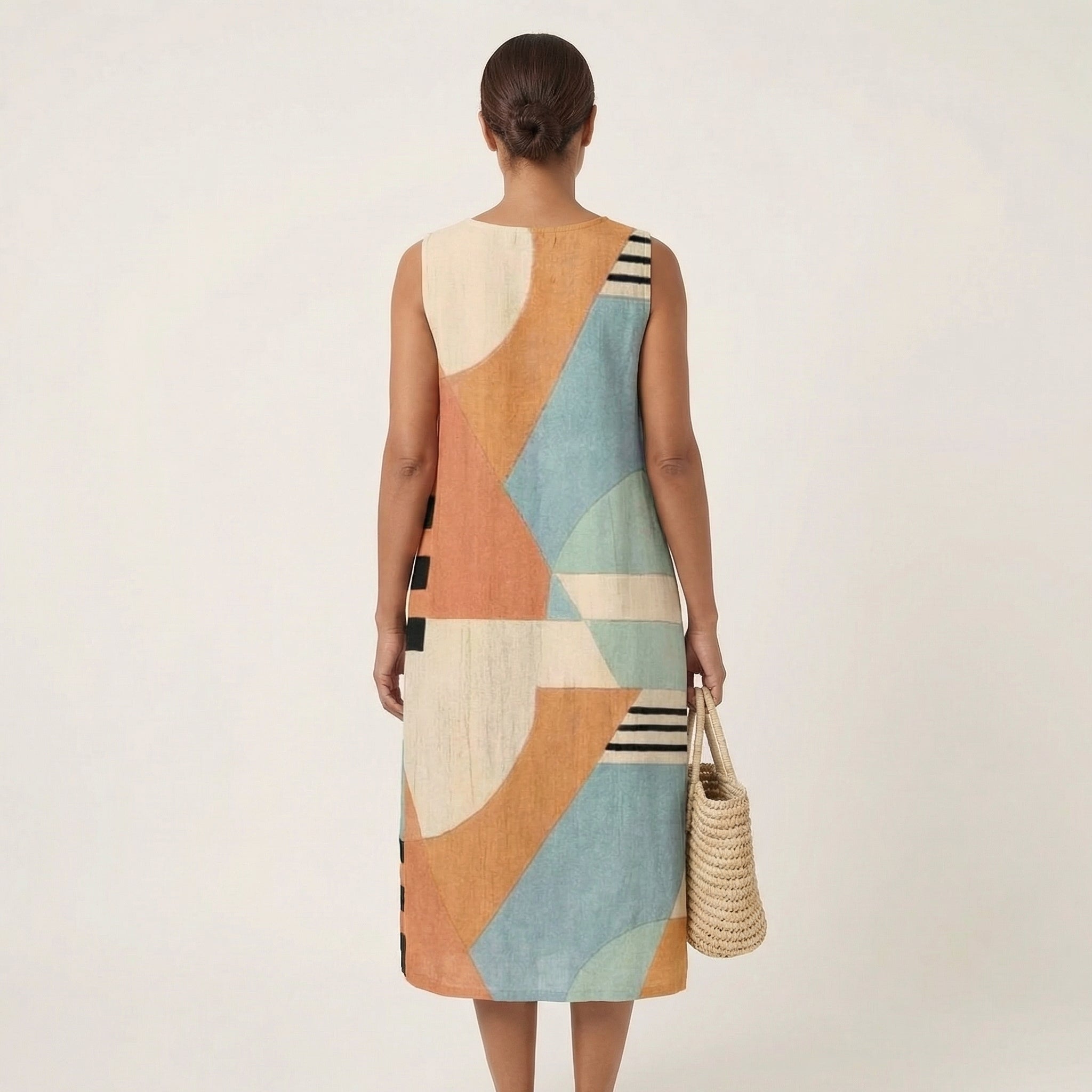 Iris | Sleeveless Midi Dress