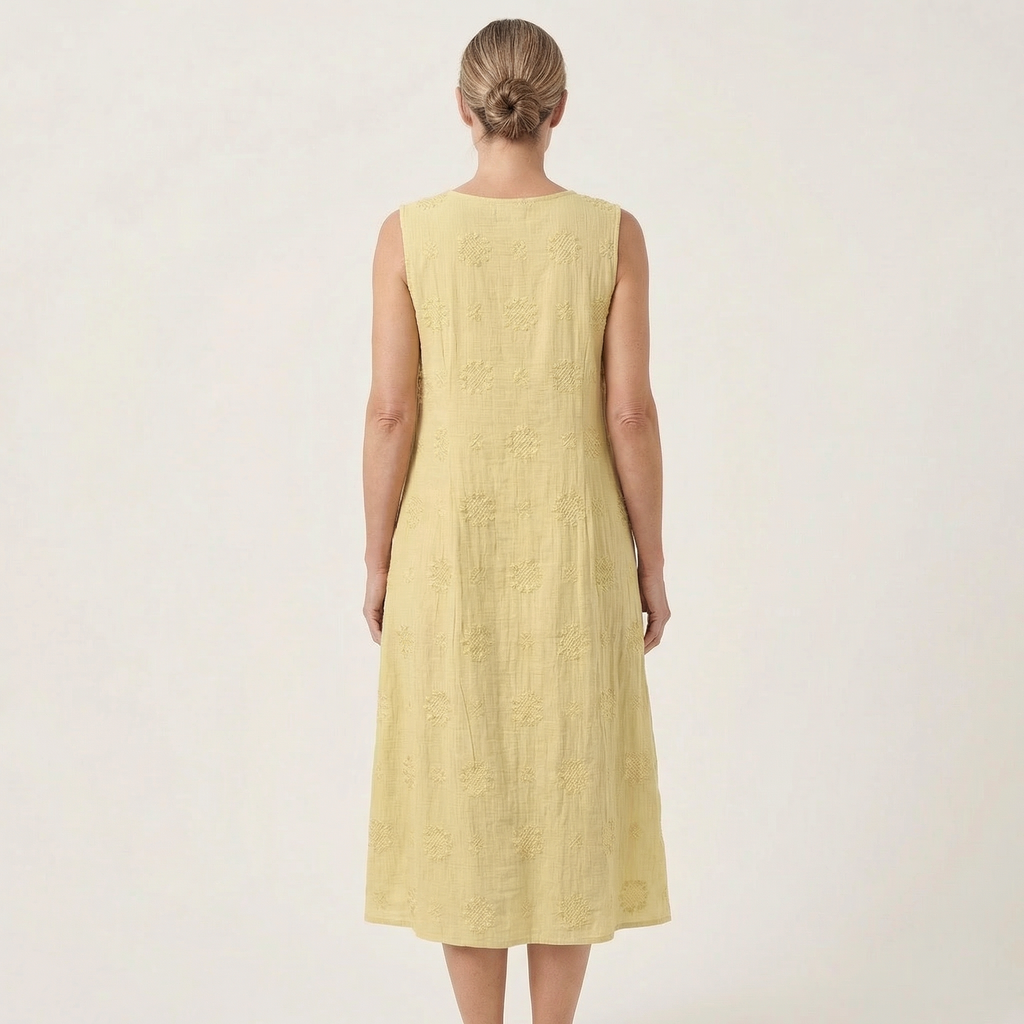 Rosa | Sleeveless Midi Dress