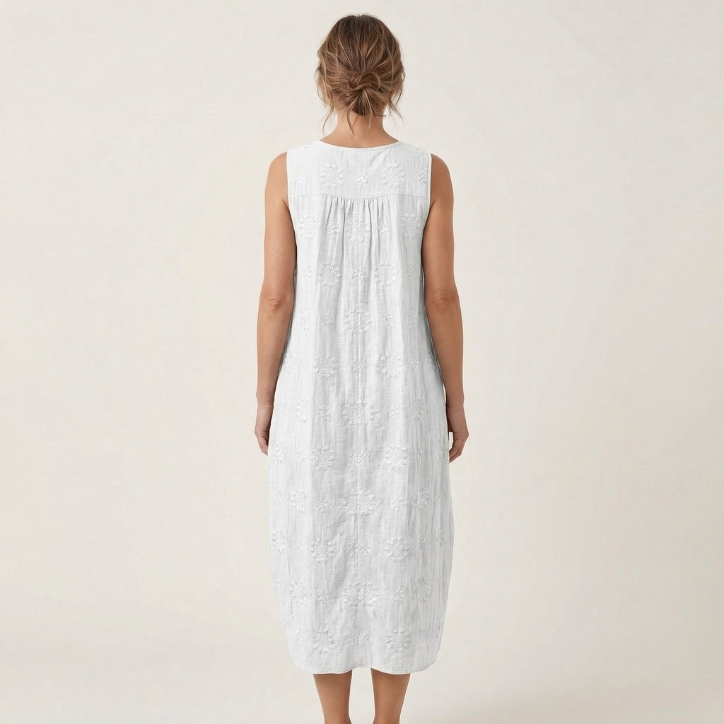 Rosa | Sleeveless Midi Dress
