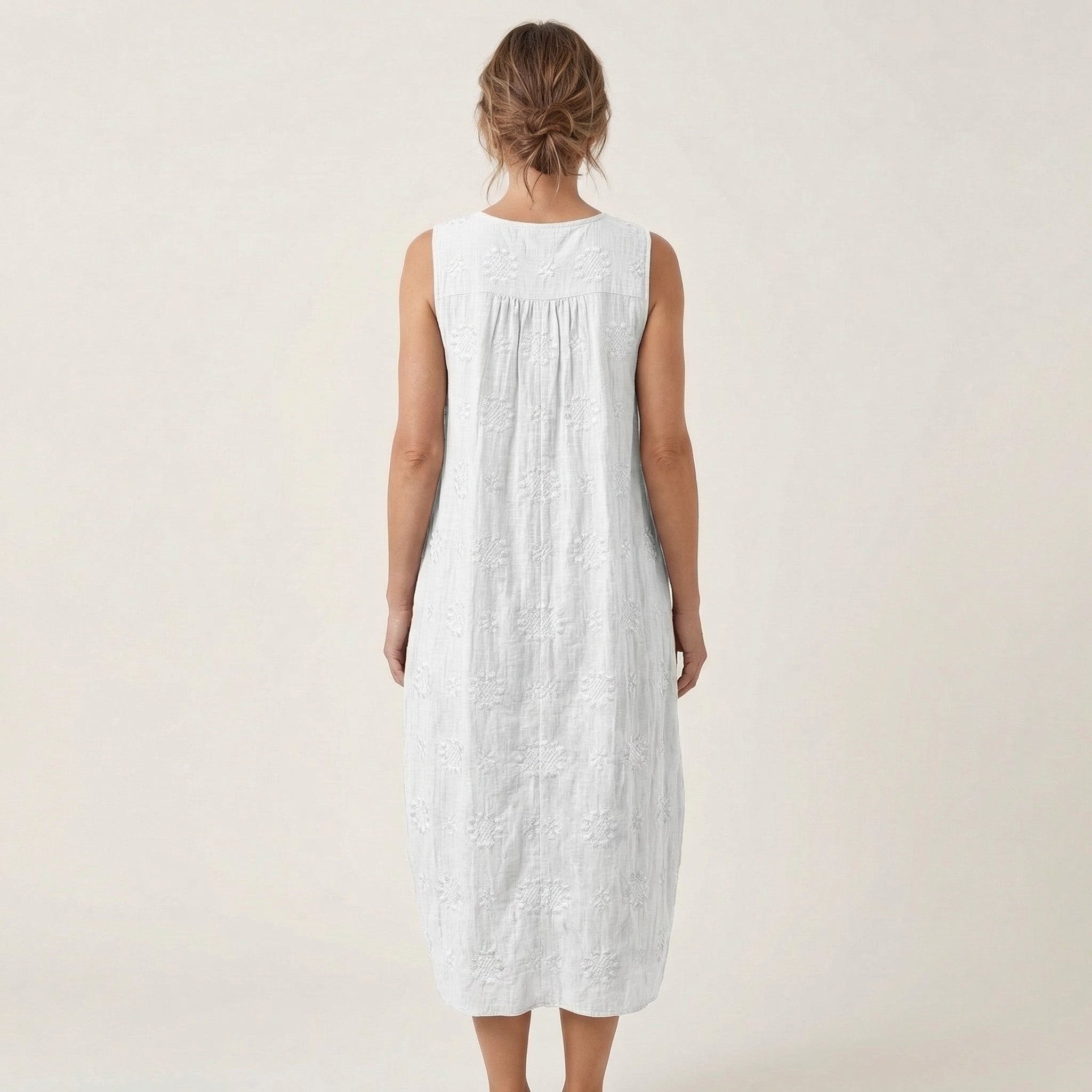 Rosa | Sleeveless Midi Dress
