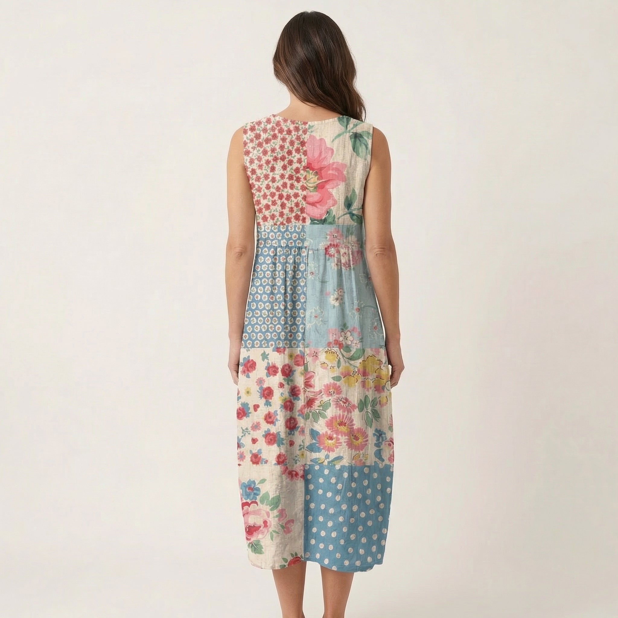 Anna | Sleeveless Midi Dress