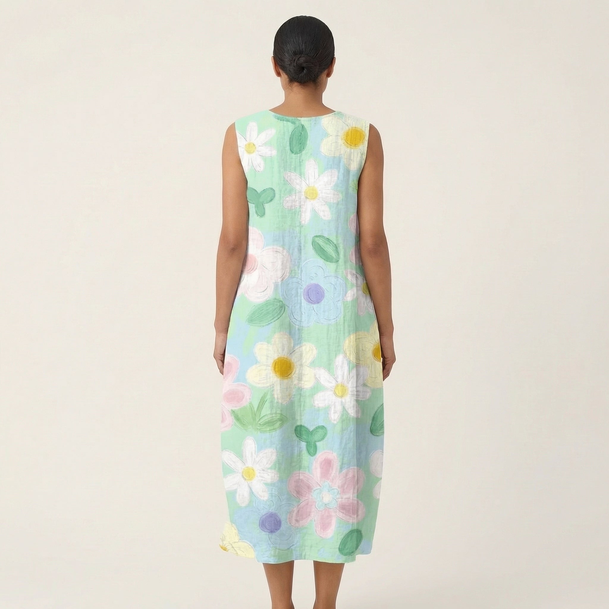 Erin | Sleeveless Midi Dress