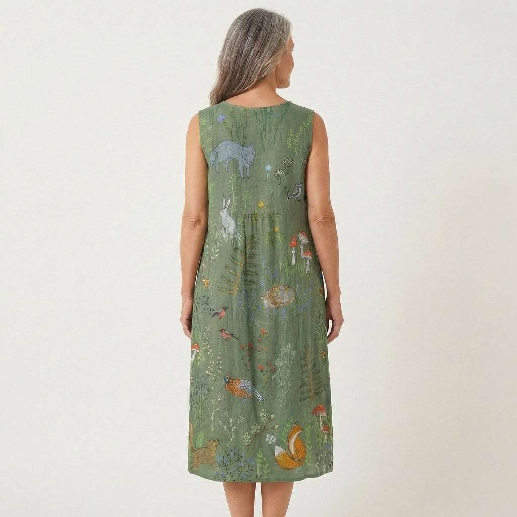 Speranza | Sleeveless Midi Dress