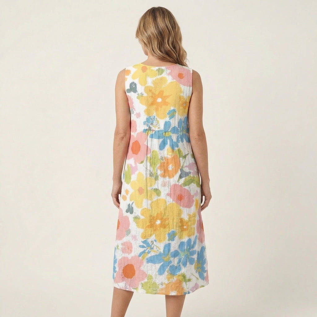 Ella | Sleeveless Midi Dress