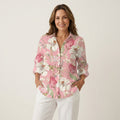 Piera | Botanical Floral Button-Down