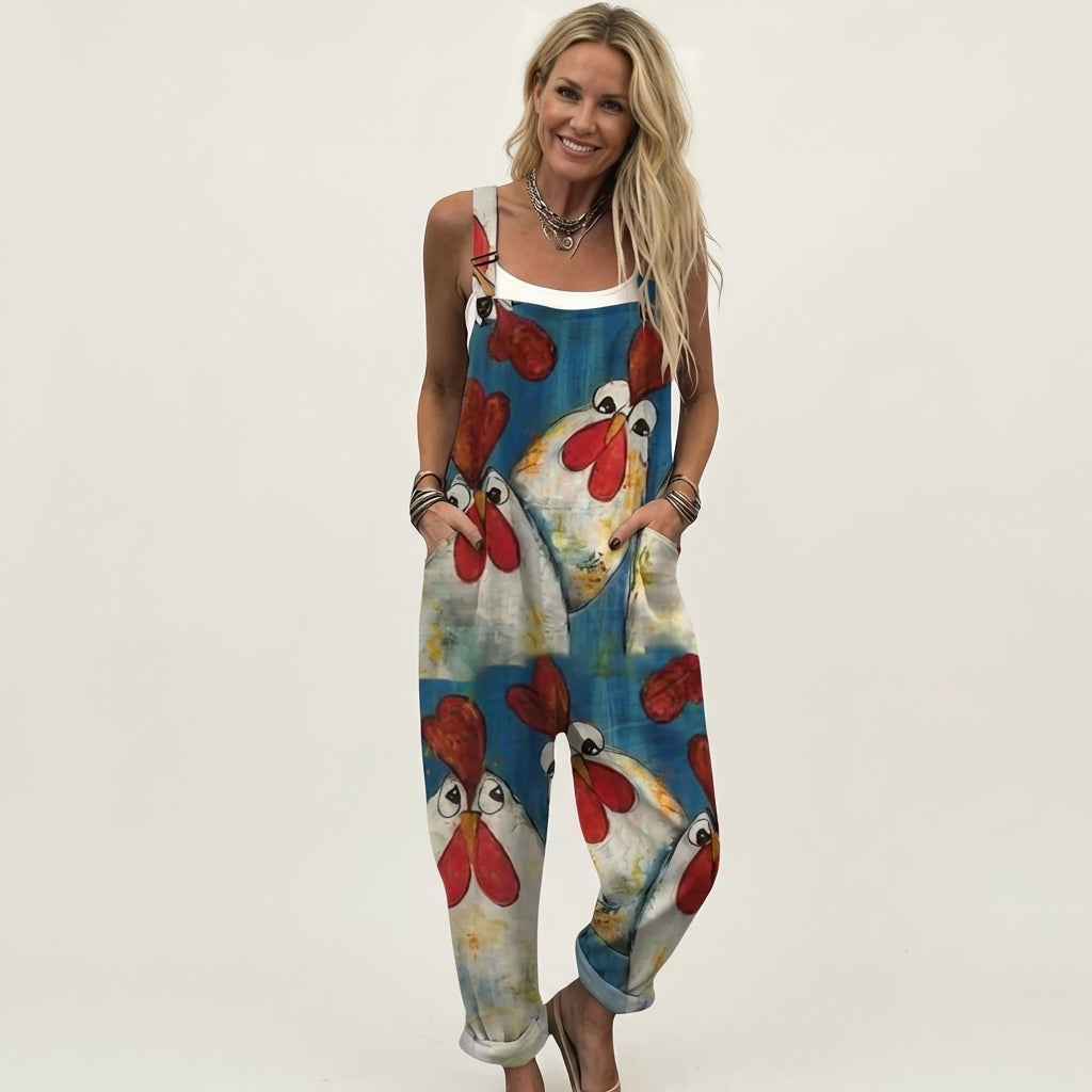 Bowie | Wide-Leg Jumpsuit With Side Pockets