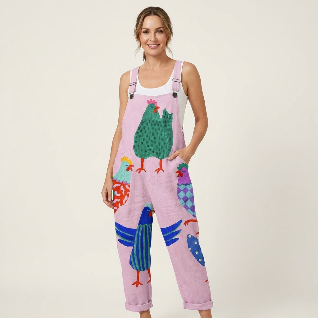 Aelin | Wide-Leg Jumpsuit With Side Pockets
