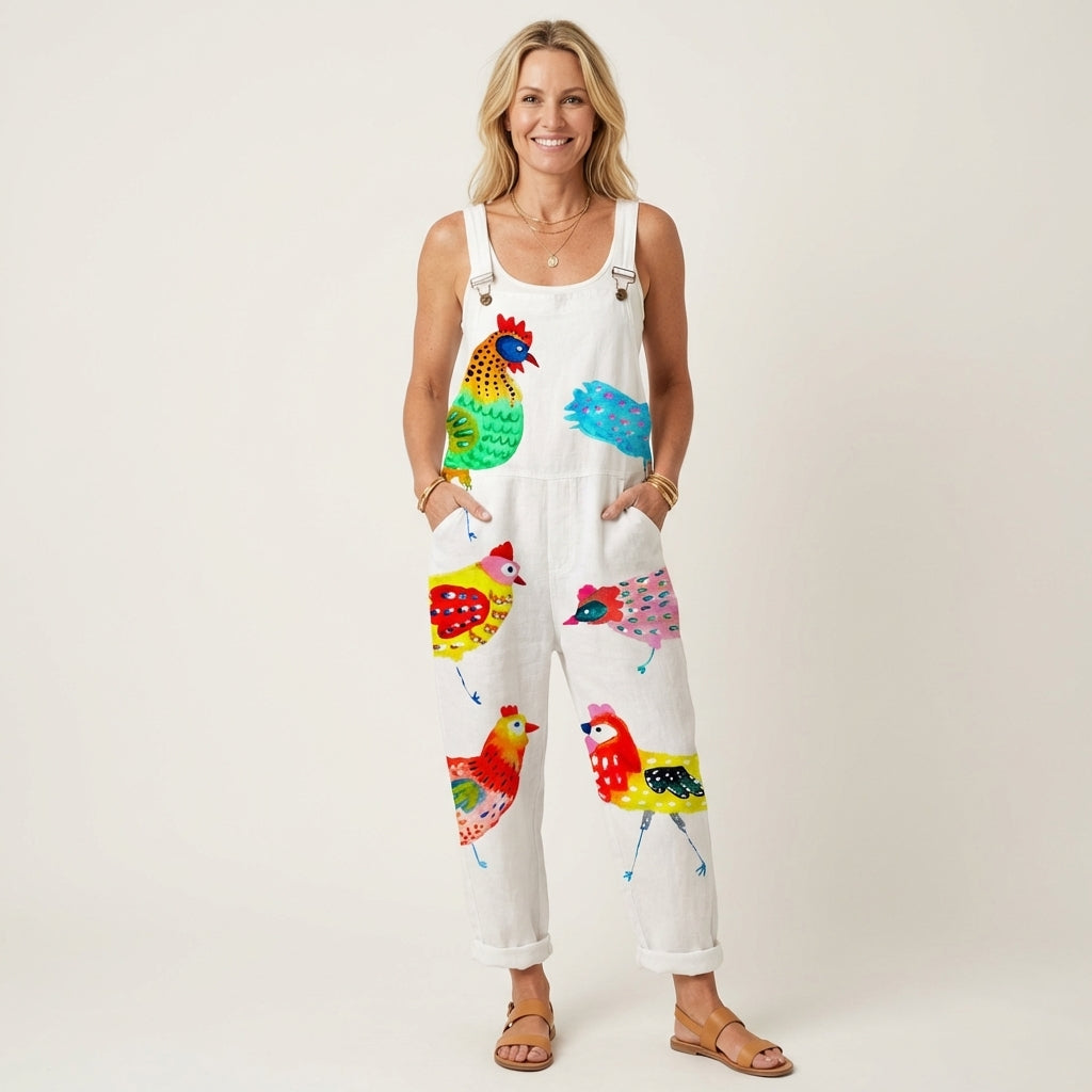 Calliope | Wide-Leg Jumpsuit With Side Pockets