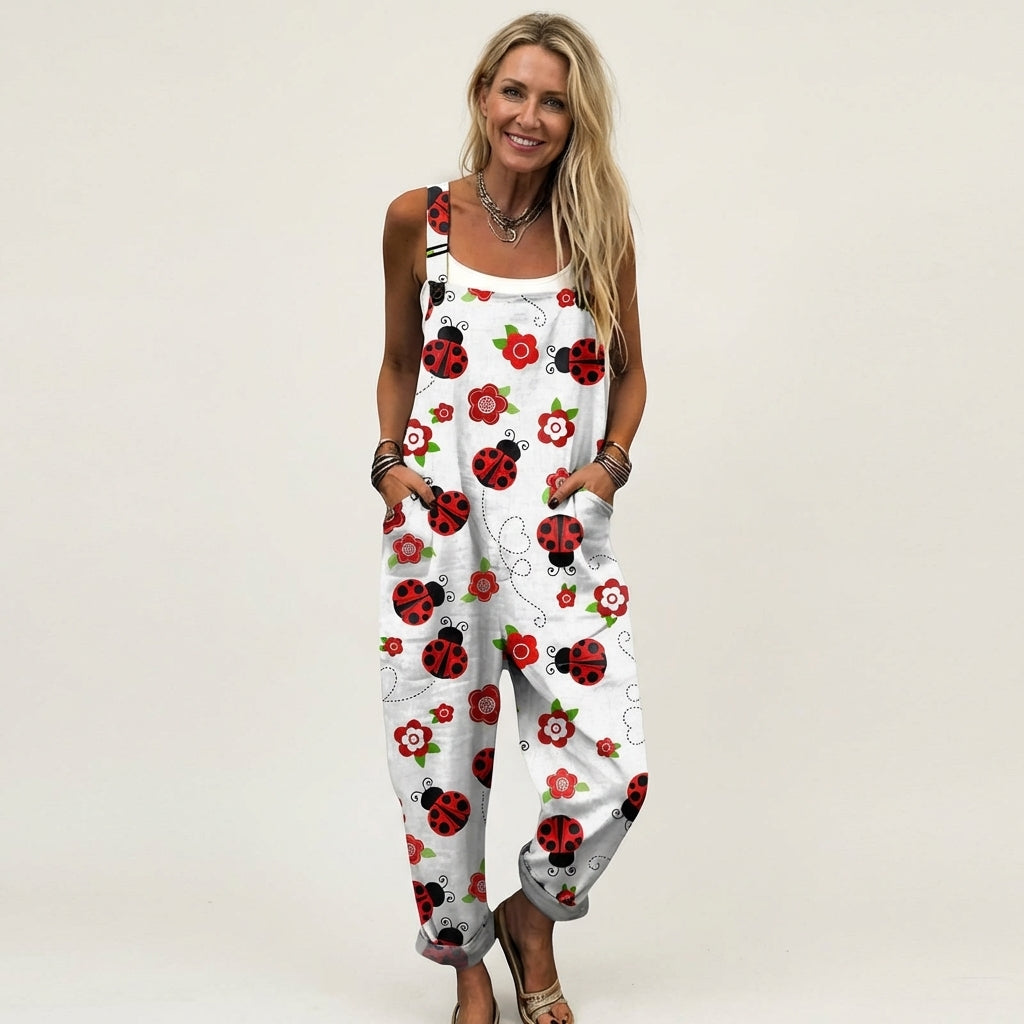 Sherah | Wide-Leg Jumpsuit With Side Pockets