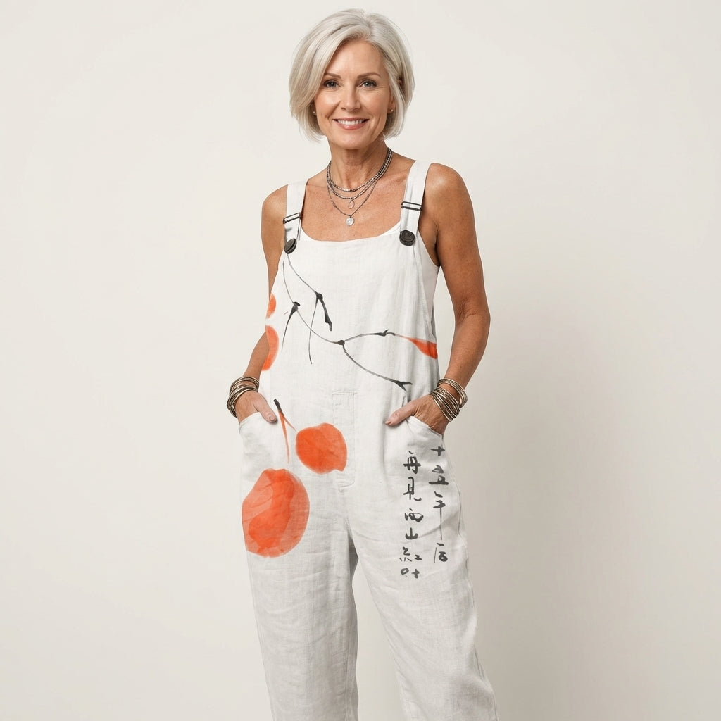 Tizia | Wide-Leg Jumpsuit With Side Pockets