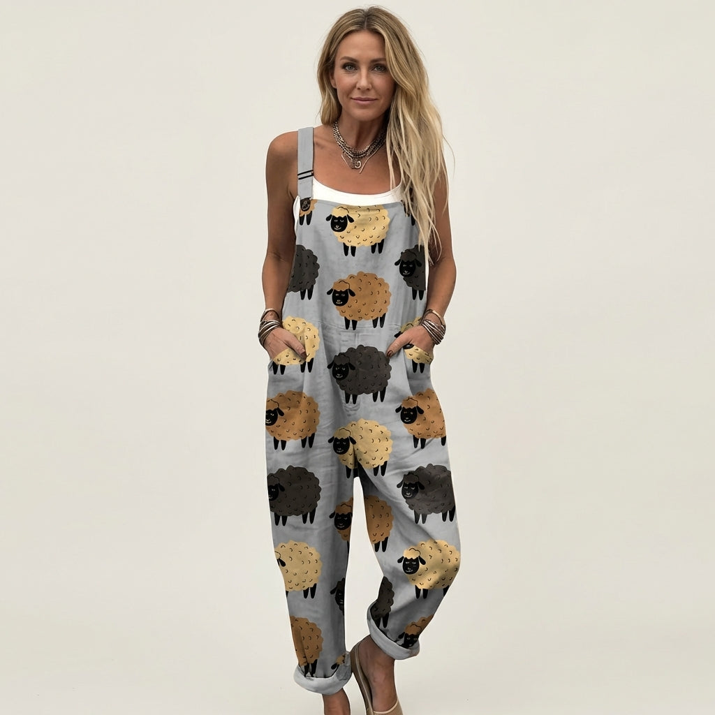 Eularie | Wide-Leg Jumpsuit With Side Pockets