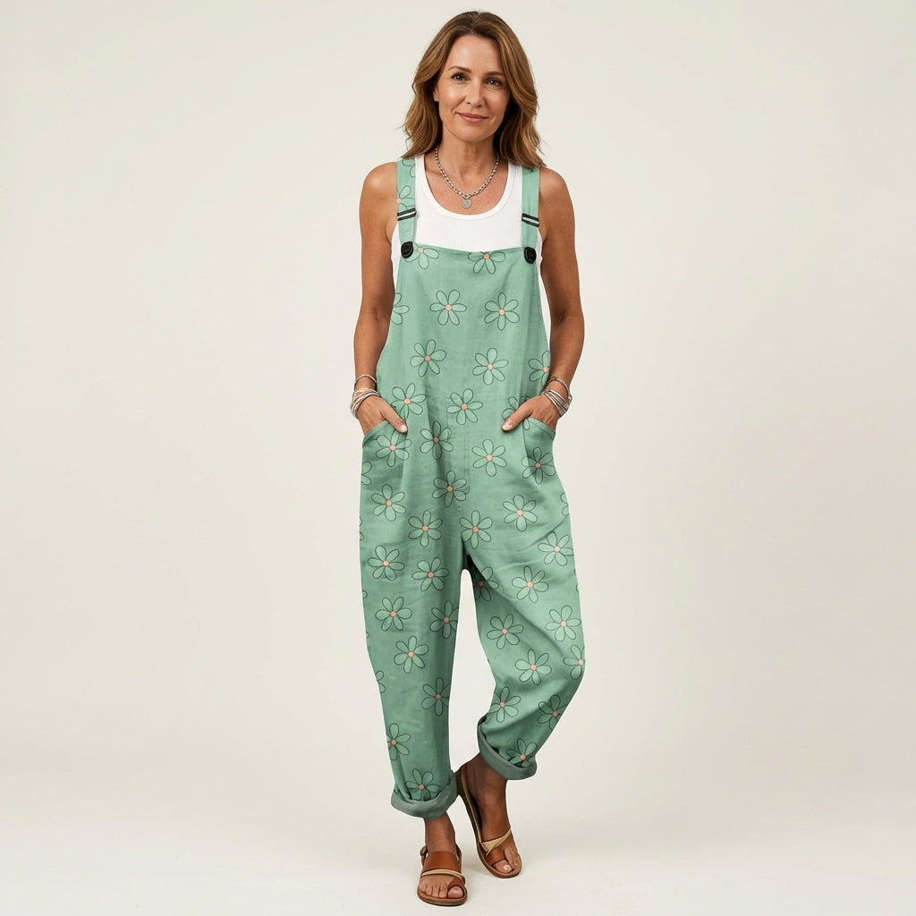 Vandelia | Wide-Leg Jumpsuit With Side Pockets